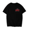 T-SHIRT ELGRANDETOTO SALGOAT SKULL DESIGN BLACK