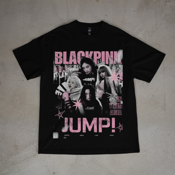 BLACK PINK T-Shirt Aesthetic Kpop V4