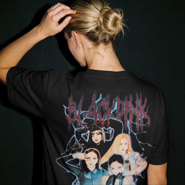 BLACK PINK T-Shirt Aesthetic Kpop V6