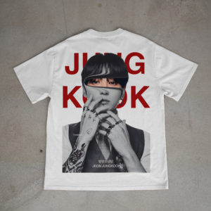 BTS Jungkook T-Shirt Aesthetic Kpop Maroc V1.0