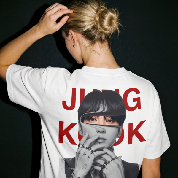 BTS Jungkook T-Shirt Aesthetic Kpop Maroc V1.0