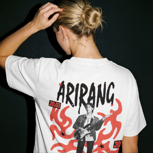 BTS T-Shirt ARIRANG Aesthetic Kpop Maroc VO.5